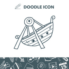 amusement park doodle