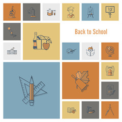 School and Education Icons