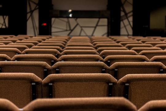 Empty Sanctuary Of Modern Church