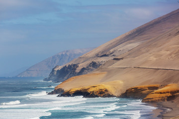 Coast in Peru
