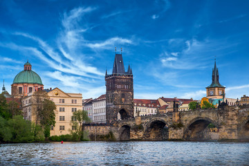 Fototapeta na wymiar Prague is the capital of the Czech Republic, the European state. Historical sights.