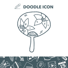 Fan doodle
