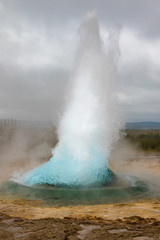 Strokkur erupting