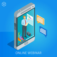 Webinar online banner