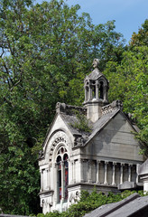 Naklejka premium Cimetière du Père Lachaise.