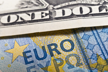 Porträt auf der 1 US Dollar Banknote 