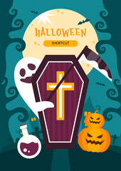 Halloween illustration