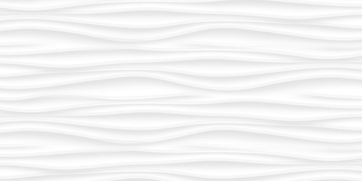 Line White texture. Gray abstract pattern seamless. Wave wavy nature geometric modern. On white background. Vector illustration © SK_PueN