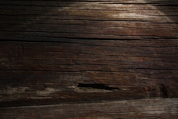 Dark wooden background