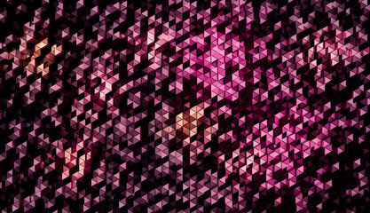 Fototapeta premium Triangles background. Red sbstract shapes.