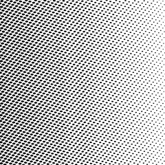 Vector abstract dotted background. Black and white halftone effect vector illustration.