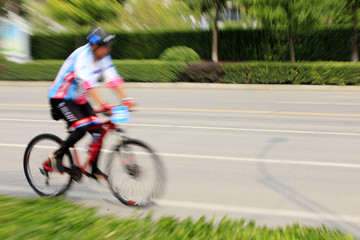 Fototapeta premium Cycling competition