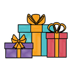 gifts boxes presents icon