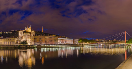 Obraz premium Old town of Lyon - France