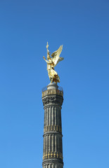 Fototapeta na wymiar Victory Column is a monument in Berlin