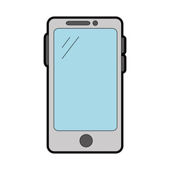 smartphone device isolated icon