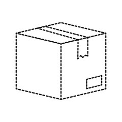 box carton packing icon