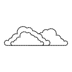 cloud sky isolated icon
