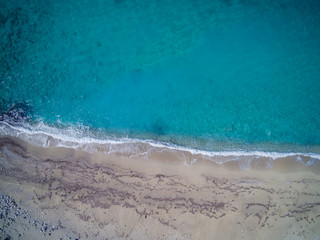 View of a drone at the  Beach