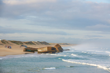 Bunkers at La Piste France