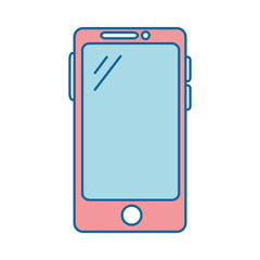 smartphone device isolated icon