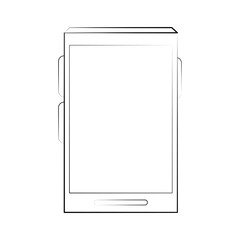 smartphone technology device icon vector illustration graphic design