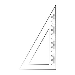 school set square icon vector illustration graphic design