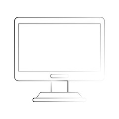 display technology hardware icon vector illustration graphic design