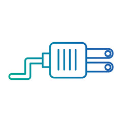 plug energy isolated icon