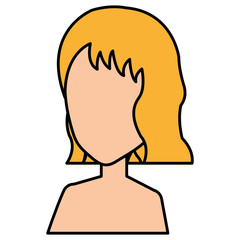 beautiful woman shirtless avatar character