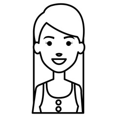 beautiful woman avatar character