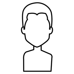 young man shirtless avatar character