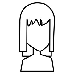 beautiful woman shirtless avatar character