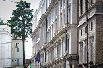 streets of rome - old buildings, arhitecture, colloseum, historical places