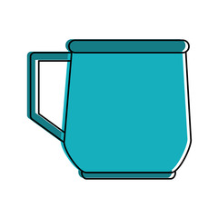 cup or mug icon image vector illustration design 