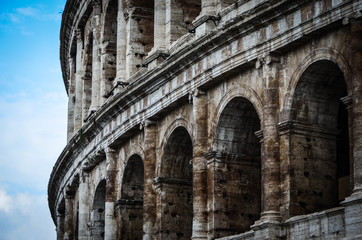 streets of rome - old buildings, arhitecture, colloseum, historical places