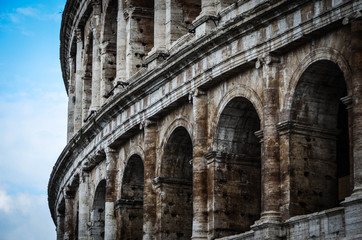 Obraz premium streets of rome - old buildings, arhitecture, colloseum, historical places