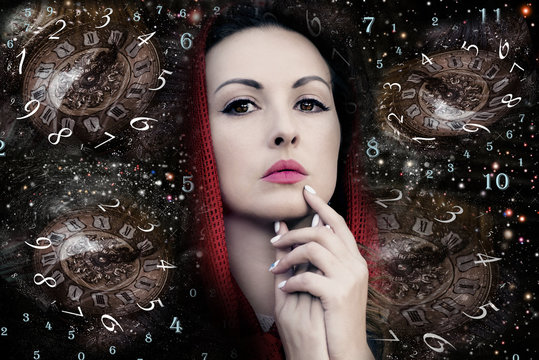 Woman numerology and time