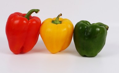 Ampelfarbene Paprikas