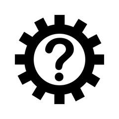 customer service solution answer assitance vector illustration