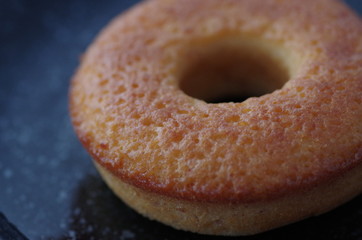 ドーナッツ（アップ、右上）