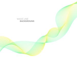 Elegant abstract vector web gradient wave line futuristic style background template