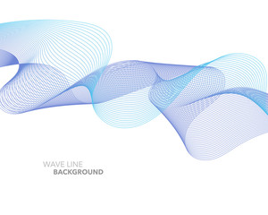 Elegant abstract vector web gradient wave line futuristic style background template
