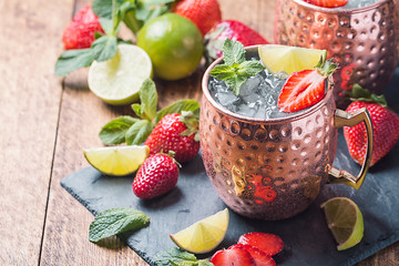 Moscow mule cocktail