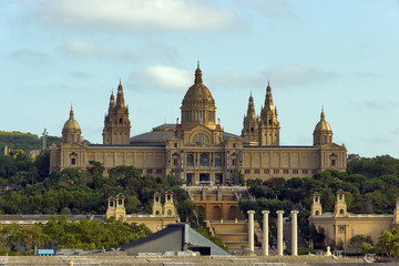 Placa De Espanya, the National Museum in Barcelona