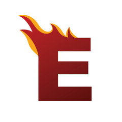 fire burn initial letter alphabet