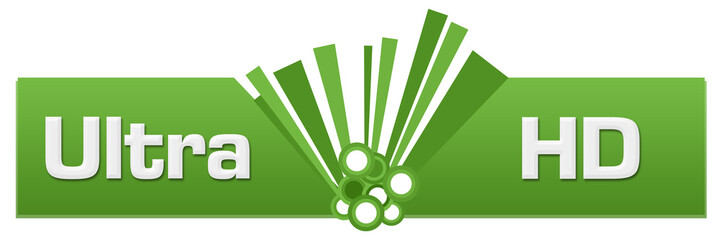 Ultra HD Green Graphic Center 