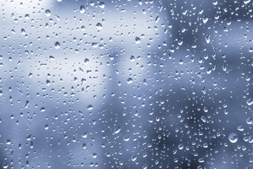 Raindrops on the window