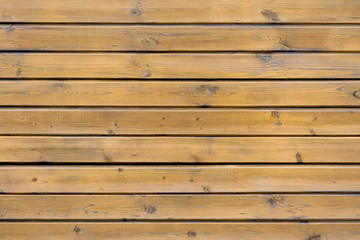 Fototapeta na wymiar horizontal brown wooden planks (background, texture, pattern)