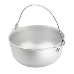 cauldron, cast aluminum cookware